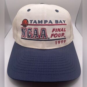 Vintage NCAA Final Four Hat Cap Adult Snapback 1999 Logo Athletic Tampa Bay